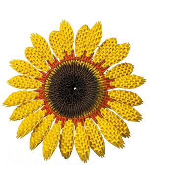 3-D Origami Sunflower