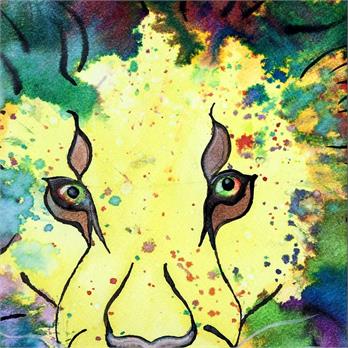 Blazing Lion by Brianna H.